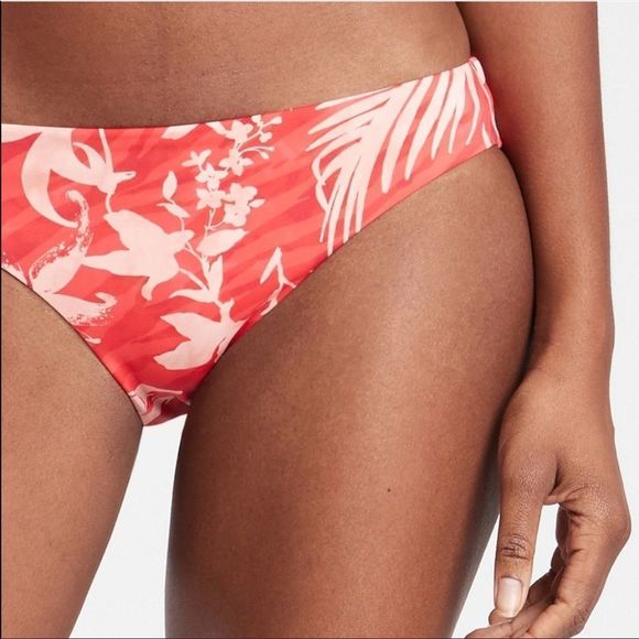 NWT Athleta Clean Medium Printed Floral Bikini Bottoms! 🏝 - Picture 3 of 5